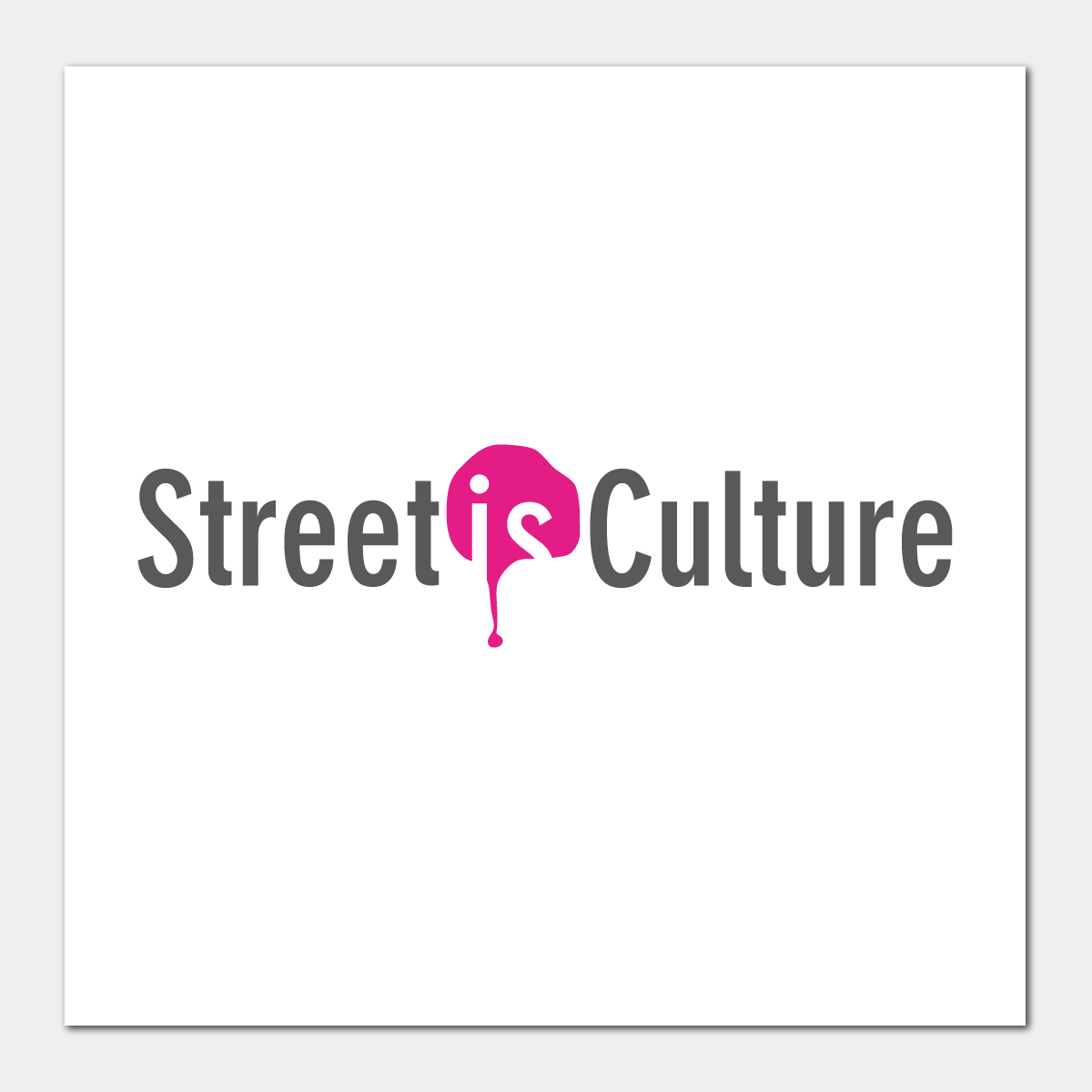 %luca.fruzza/visual.designerStreet Is Culture   Logo